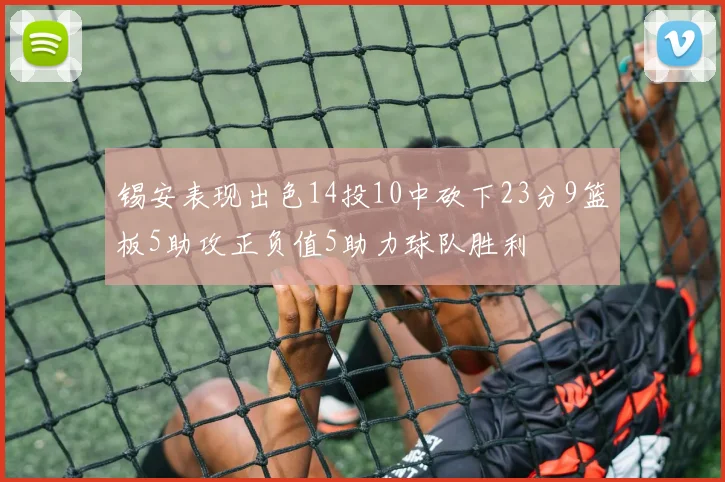 锡安表现出色14投10中砍下23分9篮板5助攻正负值5助力球队胜利